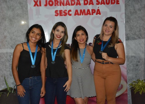 Premiação Vencedores XI Jornada da Saude Sesc