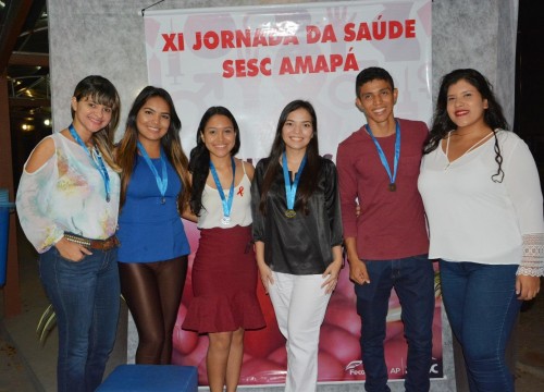 Premiação Vencedores XI Jornada da Saude Sesc