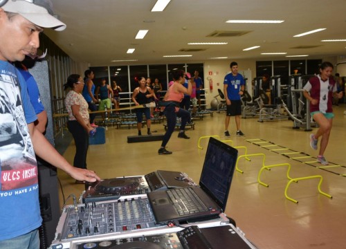 Programação especial com Dj na Academia Sesc Centro