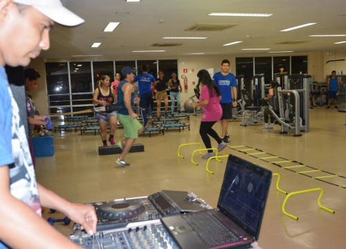 Programação especial com Dj na Academia Sesc Centro