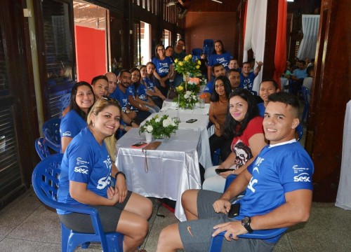 Encontro de Encerramento entre os colaboradores do Sesc Amapá