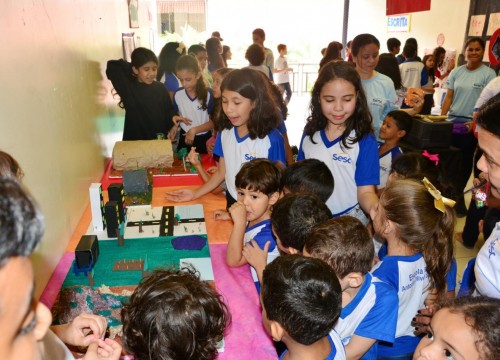 Exposição "Primeiros povos" - Escola Sesc