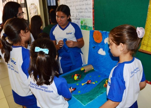 Exposição "Primeiros povos" - Escola Sesc