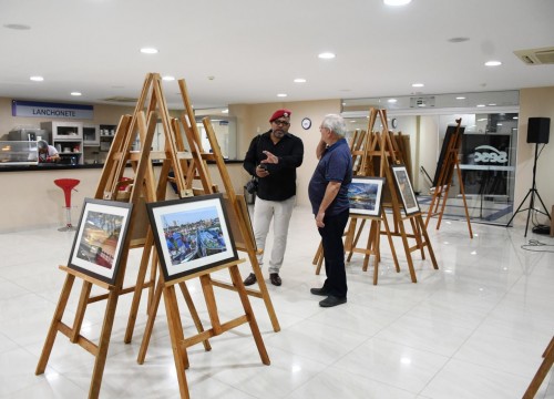 Vernissage exposição "Minha Aldeia" 