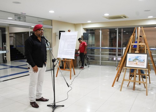 Vernissage exposição "Minha Aldeia" 