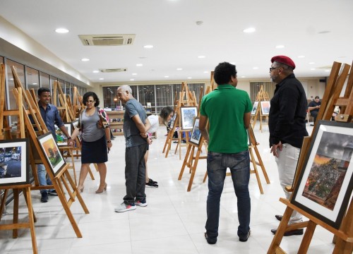 Vernissage exposição "Minha Aldeia" 