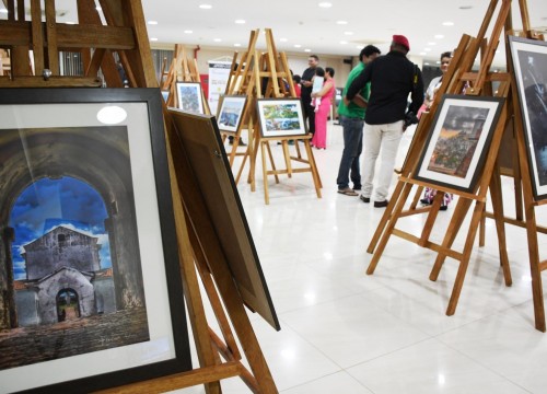 Vernissage exposição "Minha Aldeia" 