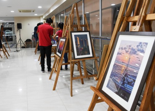 Vernissage exposição "Minha Aldeia" 