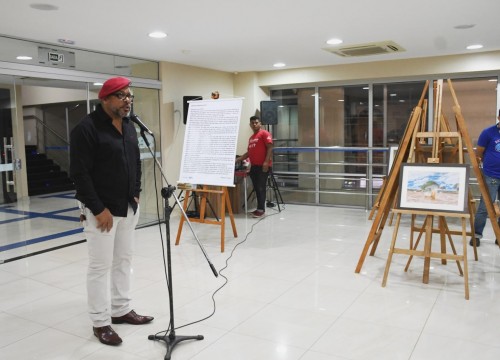 Vernissage exposição "Minha Aldeia" 