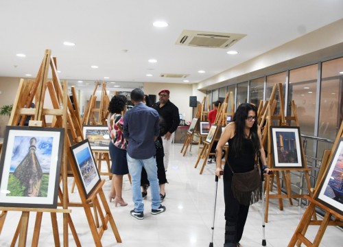 Vernissage exposição "Minha Aldeia" 