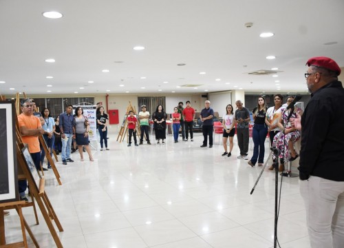 Vernissage exposição "Minha Aldeia" 