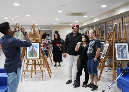 Vernissage exposição "Minha Aldeia" 