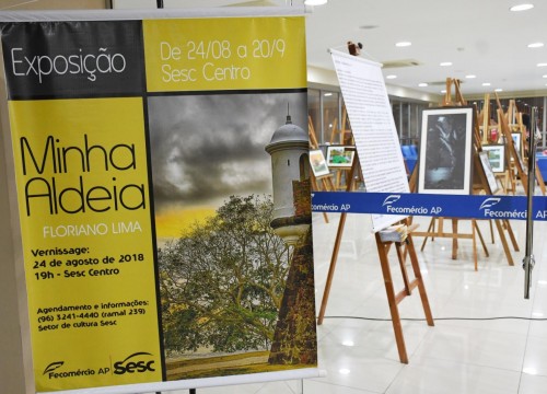 Vernissage exposição "Minha Aldeia" 