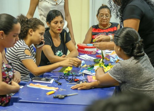 Curso de Valorização Social - Oficina de Laços - Mazagão