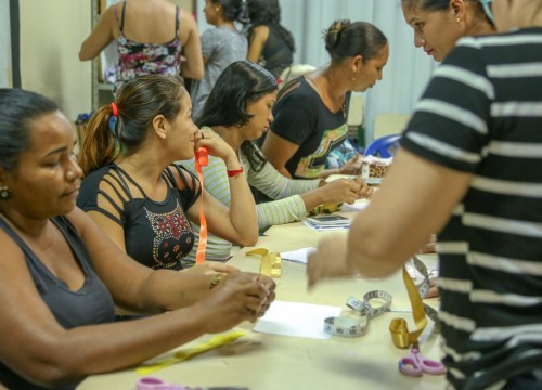 Curso de Valorização Social - Oficina de Laços - Mazagão