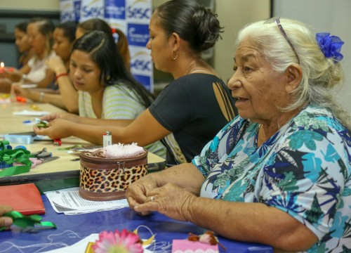 Curso de Valorização Social - Oficina de Laços - Mazagão