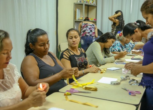 Curso de Valorização Social - Oficina de Laços - Mazagão
