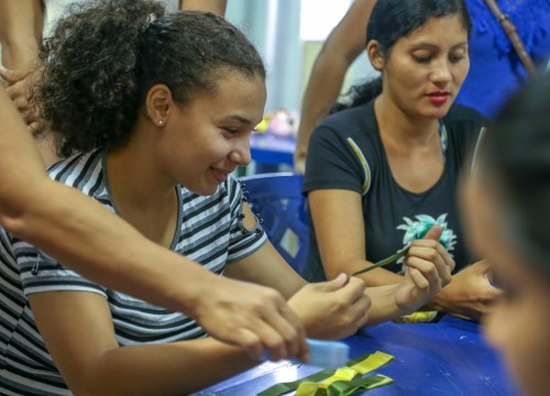 Curso de Valorização Social - Oficina de Laços - Mazagão