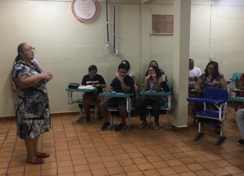 Ações de Cursos, Oficinas e Palestras - Escola Ruth Bezerra