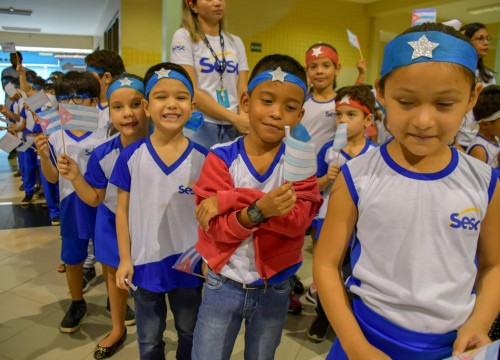 Abertura dos Jogos Internos Escola Sesc 2019