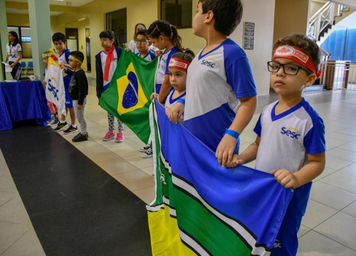 Abertura dos Jogos Internos Escola Sesc 2019