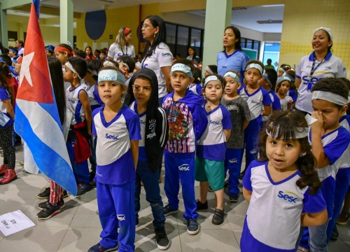 Abertura dos Jogos Internos Escola Sesc 2019