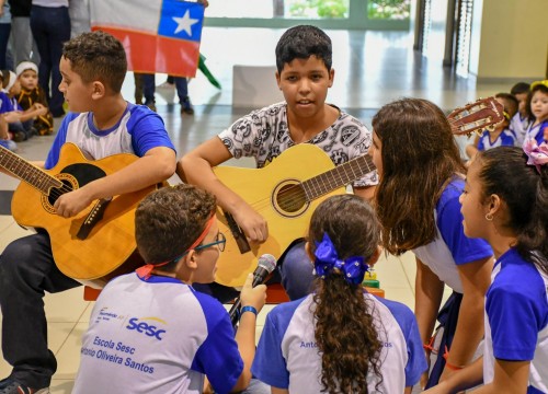 Abertura dos Jogos Internos Escola Sesc 2019