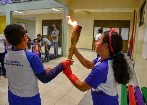 Abertura dos Jogos Internos Escola Sesc 2019