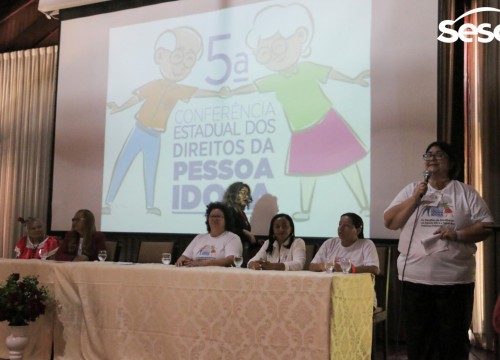V Conferência Estadual dos Direitos da Pessoa Idosa