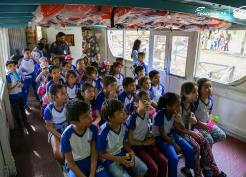 Passeio Escola Sesc no Museu Sacaca
