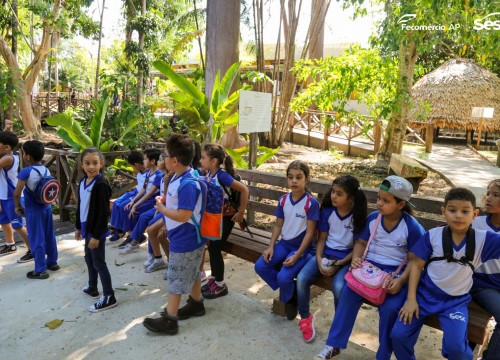 Passeio Escola Sesc no Museu Sacaca
