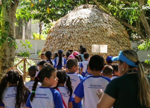 Passeio Escola Sesc no Museu Sacaca