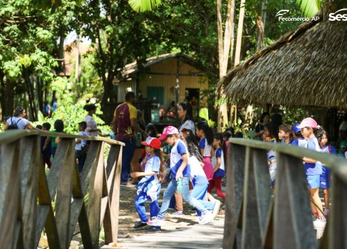 Passeio Escola Sesc no Museu Sacaca