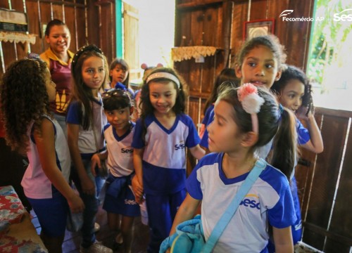 Passeio Escola Sesc no Museu Sacaca