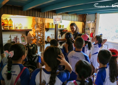 Passeio Escola Sesc no Museu Sacaca