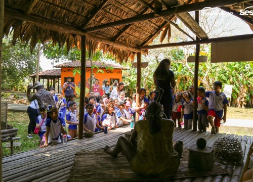 Passeio Escola Sesc no Museu Sacaca