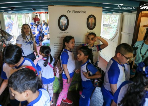 Passeio Escola Sesc no Museu Sacaca