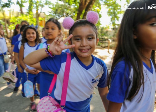 Passeio Escola Sesc no Museu Sacaca