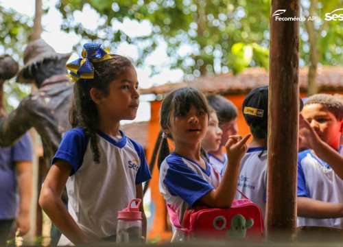 Passeio Escola Sesc no Museu Sacaca