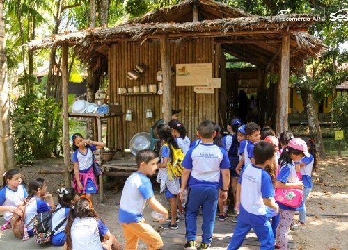 Passeio Escola Sesc no Museu Sacaca