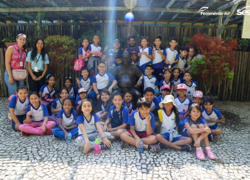 Passeio Escola Sesc no Museu Sacaca