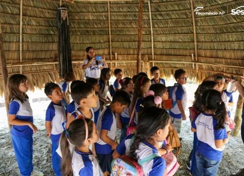 Passeio Escola Sesc no Museu Sacaca