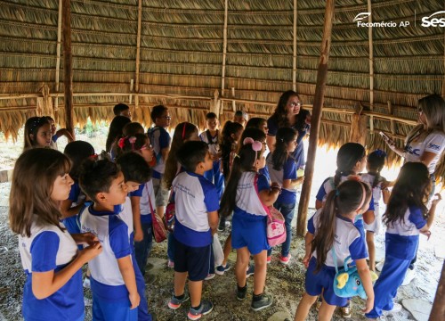 Passeio Escola Sesc no Museu Sacaca