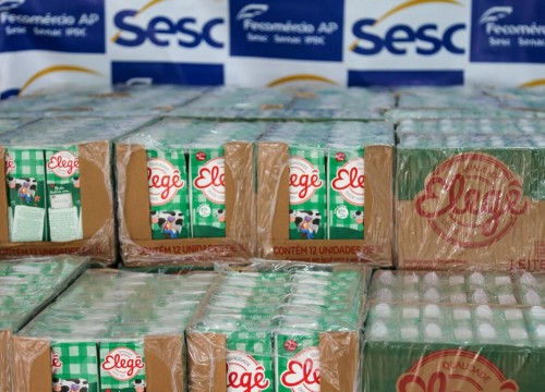 Doação Subway para o Mesa Brasil