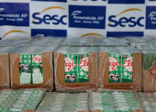 Doação Subway para o Mesa Brasil