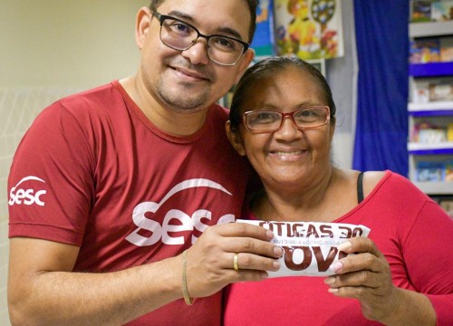 Entrega dos óculos do Projeto Ver para Aprender 