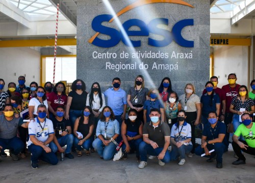 Visita dos Gestores a Obras da Unidade Sesc Araxá