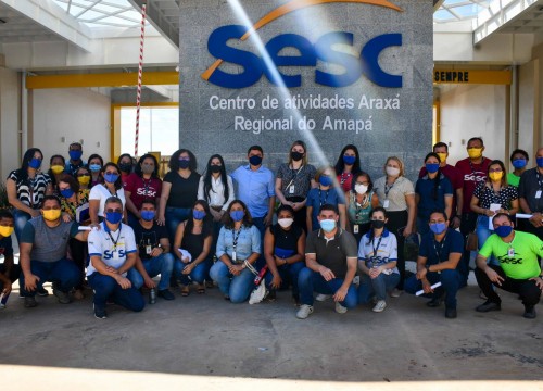 Visita dos Gestores a Obras da Unidade Sesc Araxá