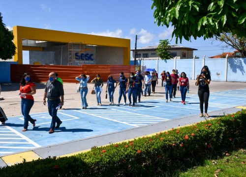 Visita dos Gestores a Obras da Unidade Sesc Araxá
