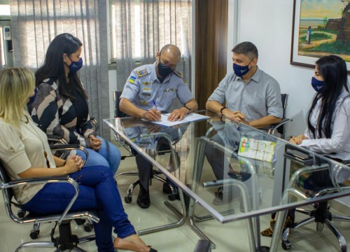 Assinatura de Convênio Sesc Amapá e PMAP